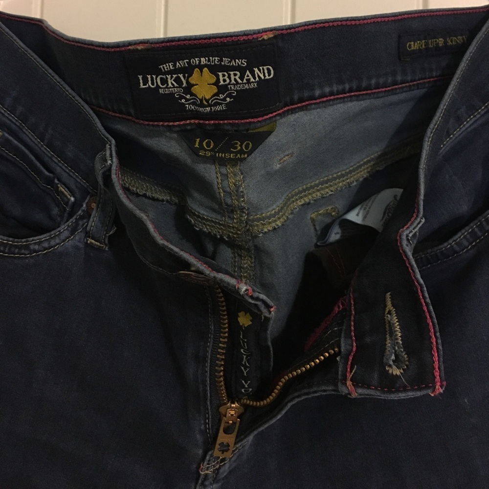 Lucky Brand Charlie Skinny Jeans